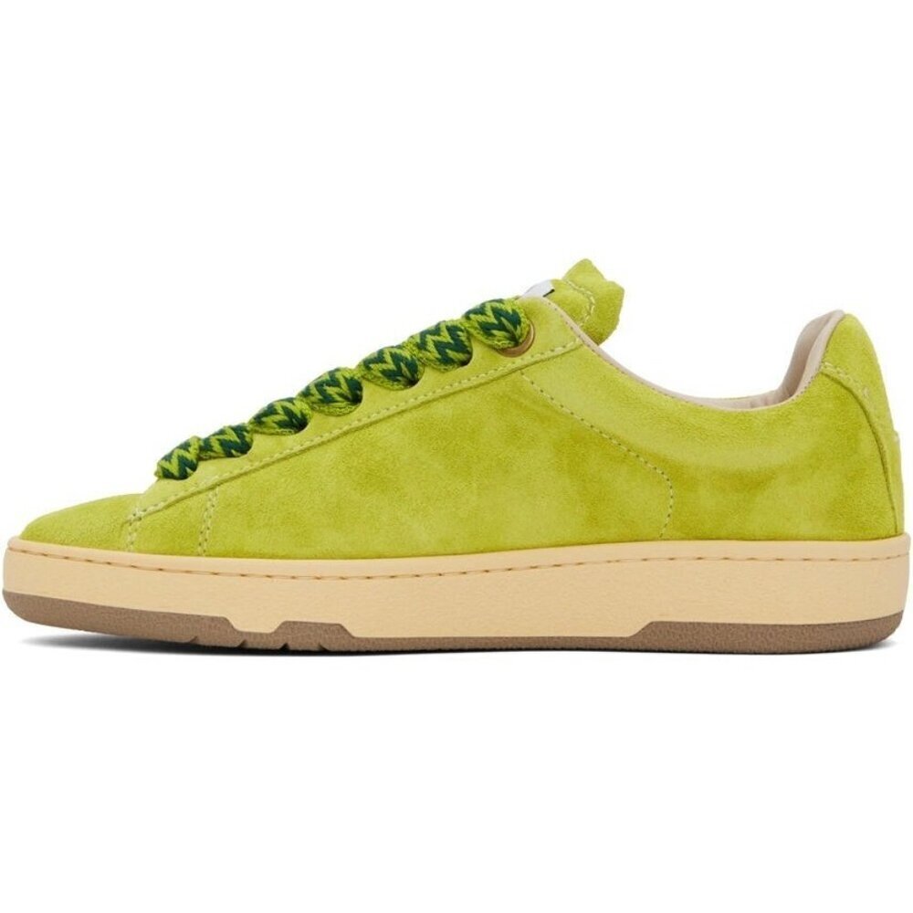 LANVIN Lite Curb Low Top Sneakers Asinth Green BNIB Size: 45 / 12 - Picture 2 of 11